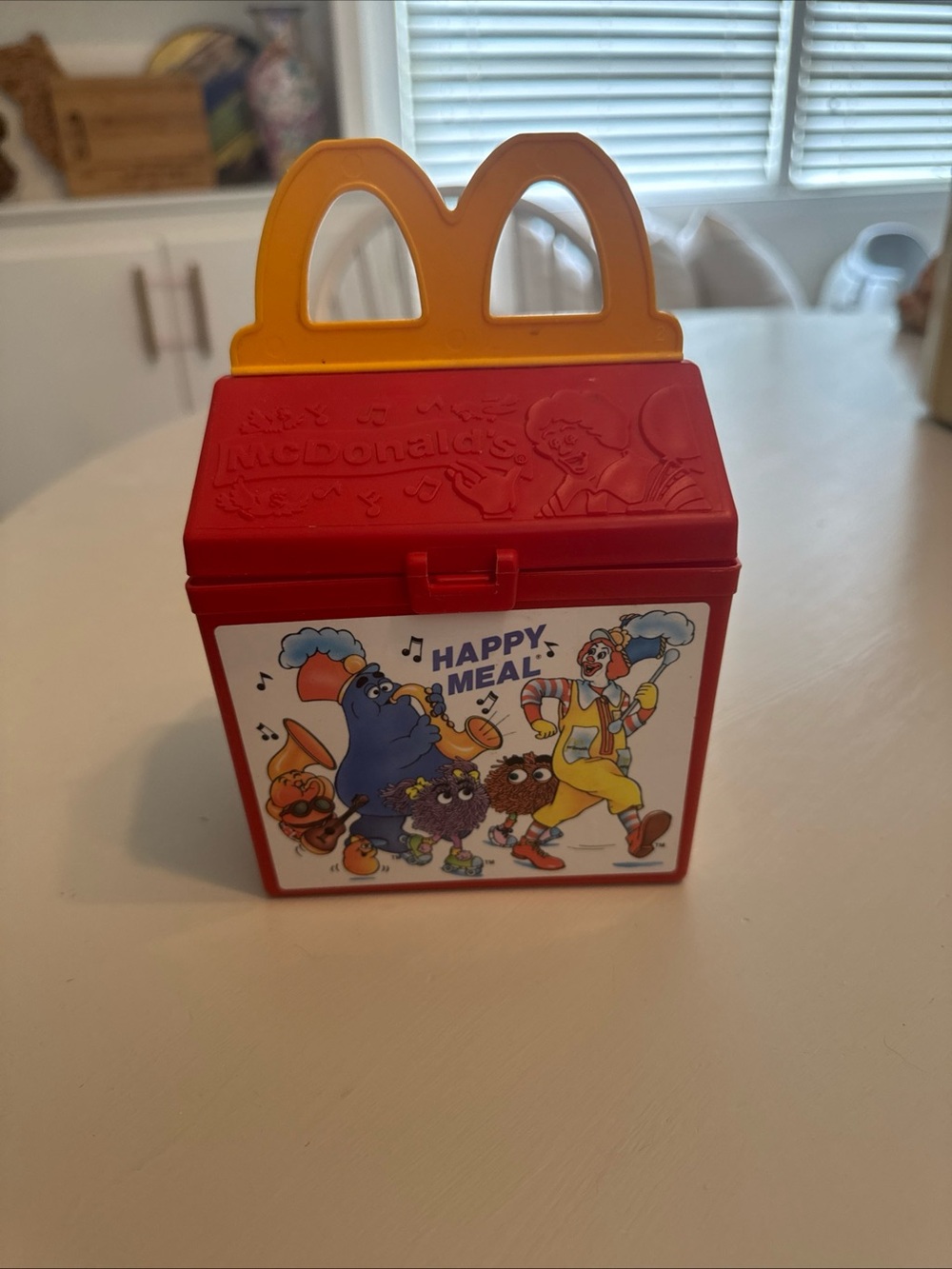 Vintage Fisher Price McDonald's Happy Meal Box Toy